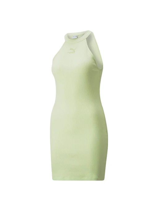 Платья PUMA Classics Ribbed Sl Dress модель 533453 Фото