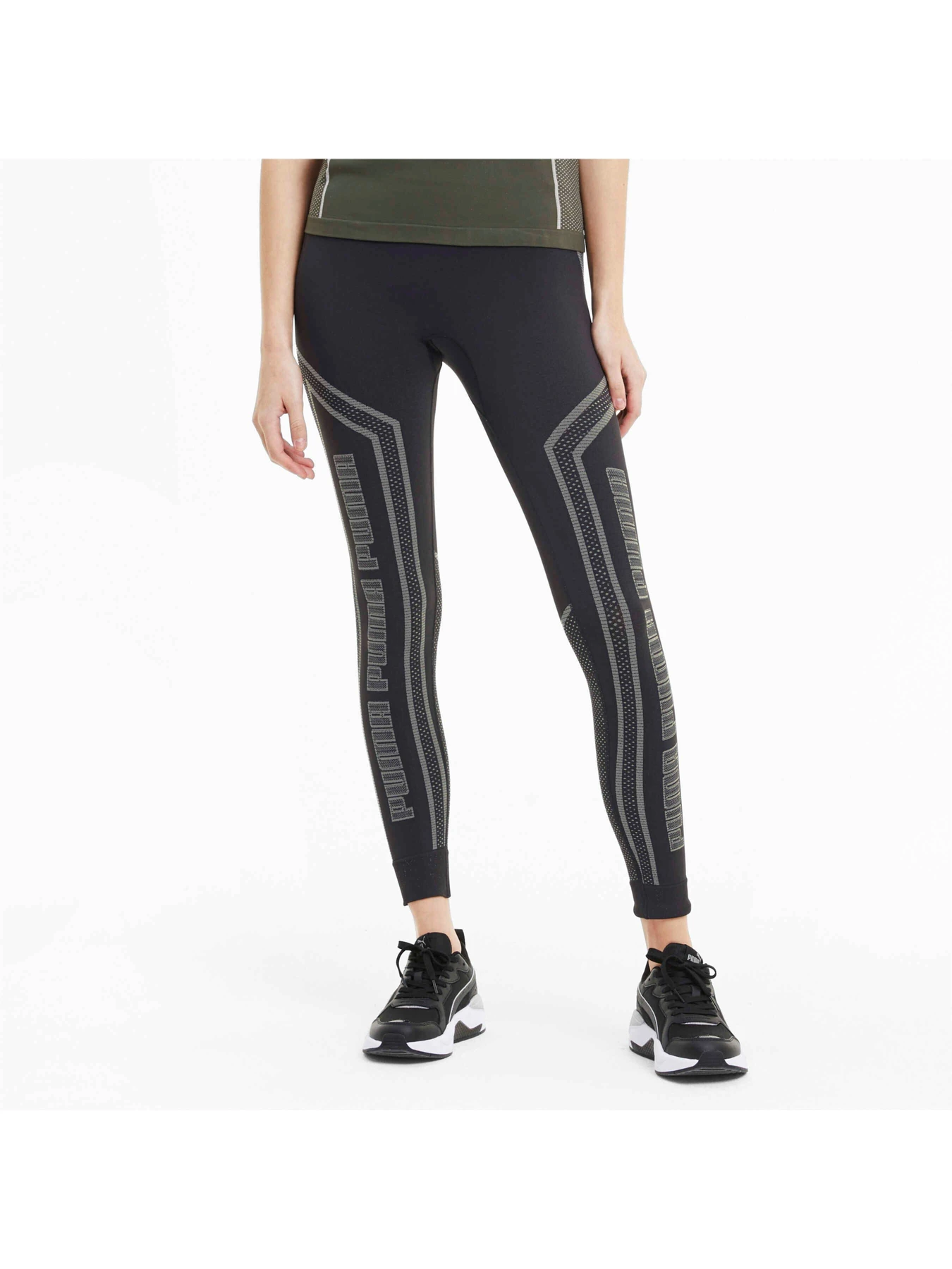 Брюки PUMA Evostripe Evoknit 7/8 Tight модель 583535 Фото