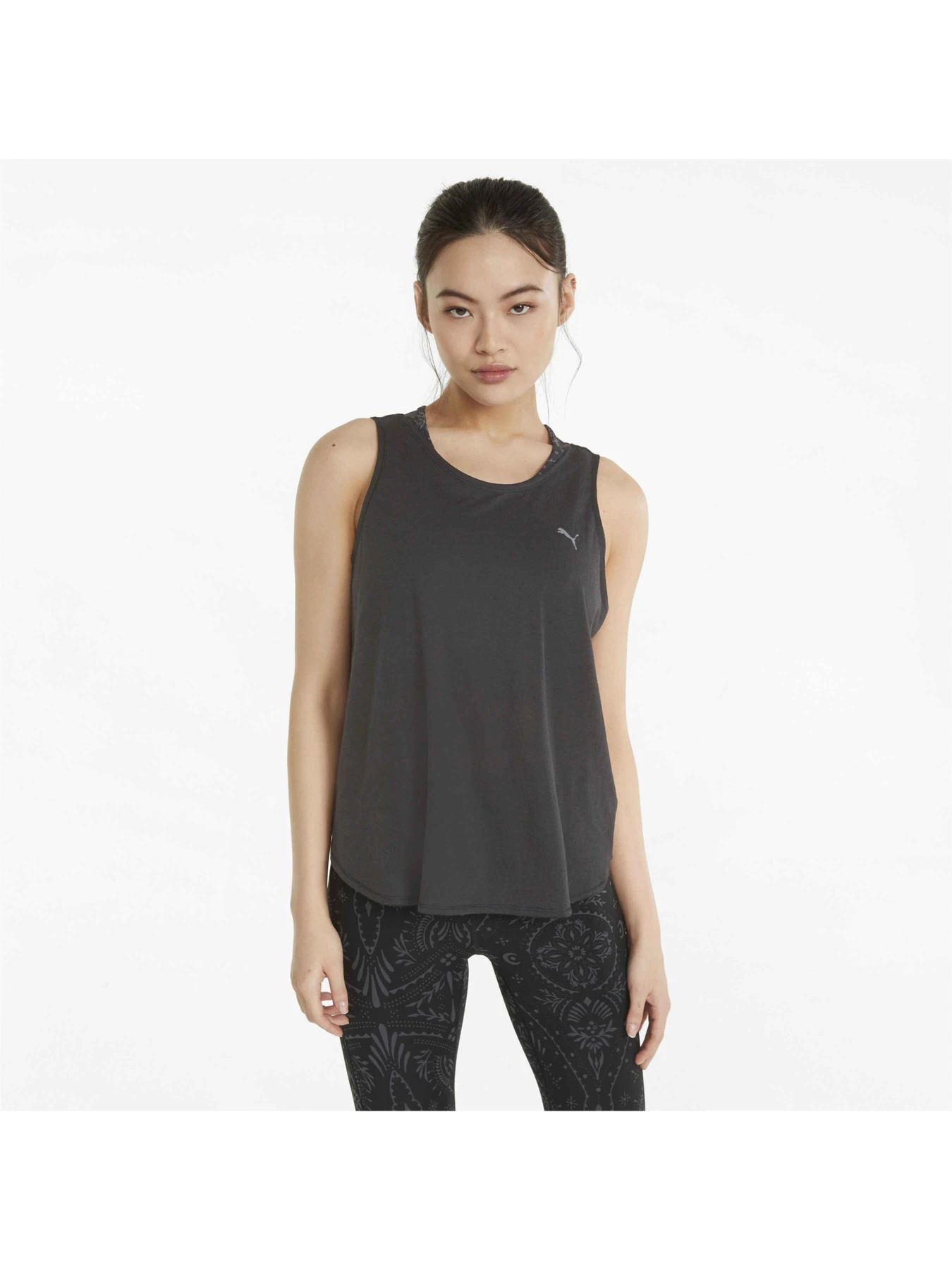 Футболки і поло PUMA Studio Burn Out Twist Tank модель 521588 Футболки і поло PUMA Studio Burn Out Twist Tank модель 521588 Фото