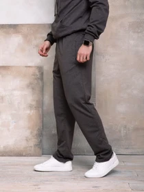 Брюки ISSA Plus модель GN-407_darkgray Фото