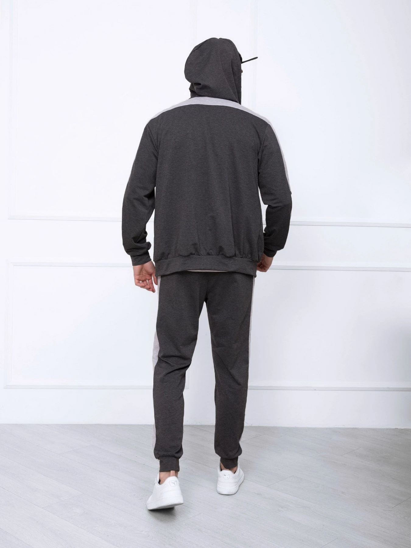 Костюмы ISSA Plus модель GN-412_darkgray Костюмы ISSA Plus модель GN-412_darkgray Фото