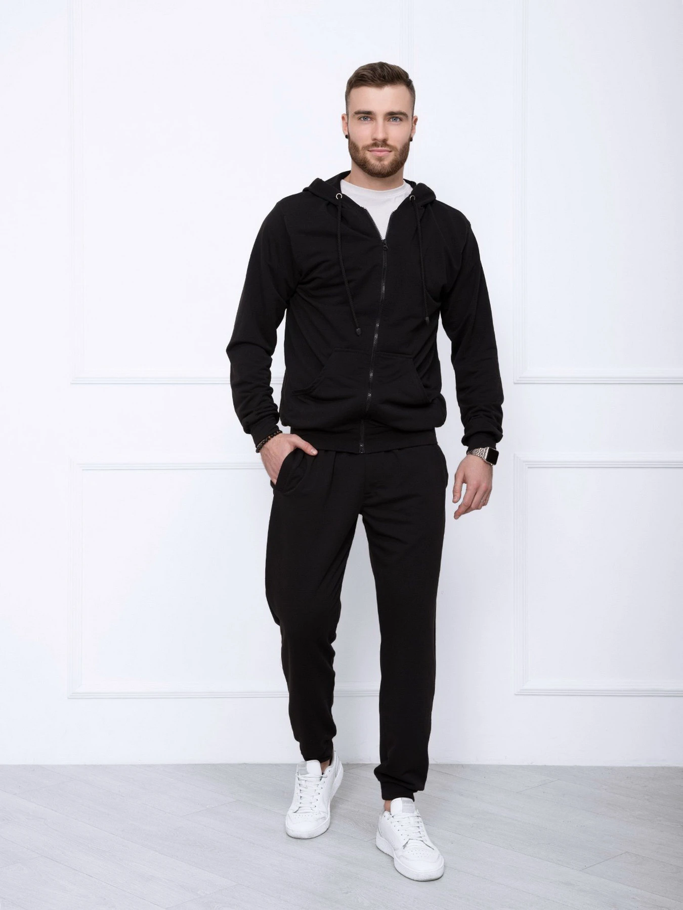 Костюми ISSA Plus модель GN-414_black Фото