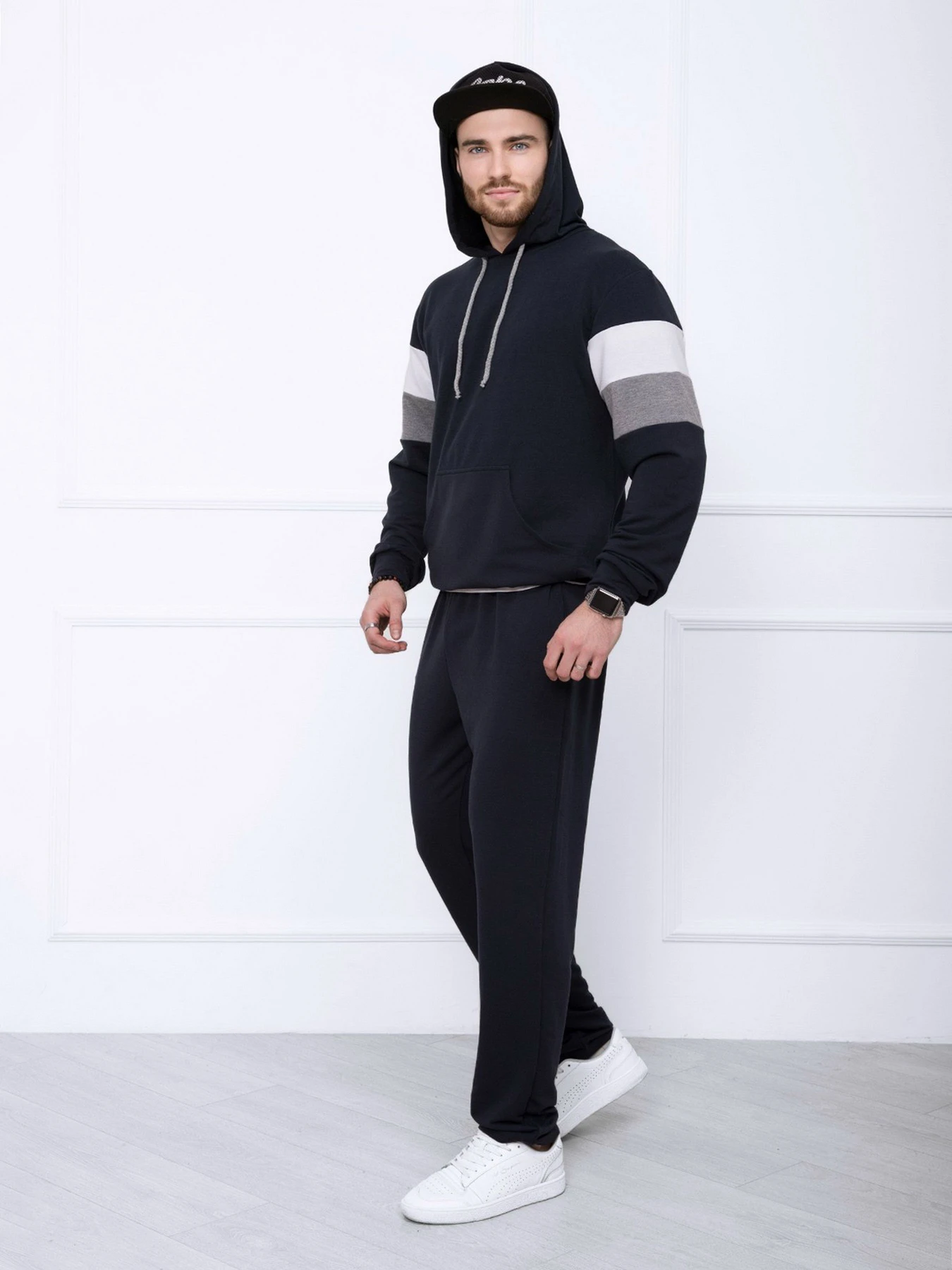 Костюми ISSA Plus модель GN-415_darkblue Костюми ISSA Plus модель GN-415_darkblue Фото