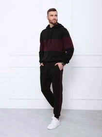 Костюмы ISSA Plus модель GN-421_blackburgundy Фото