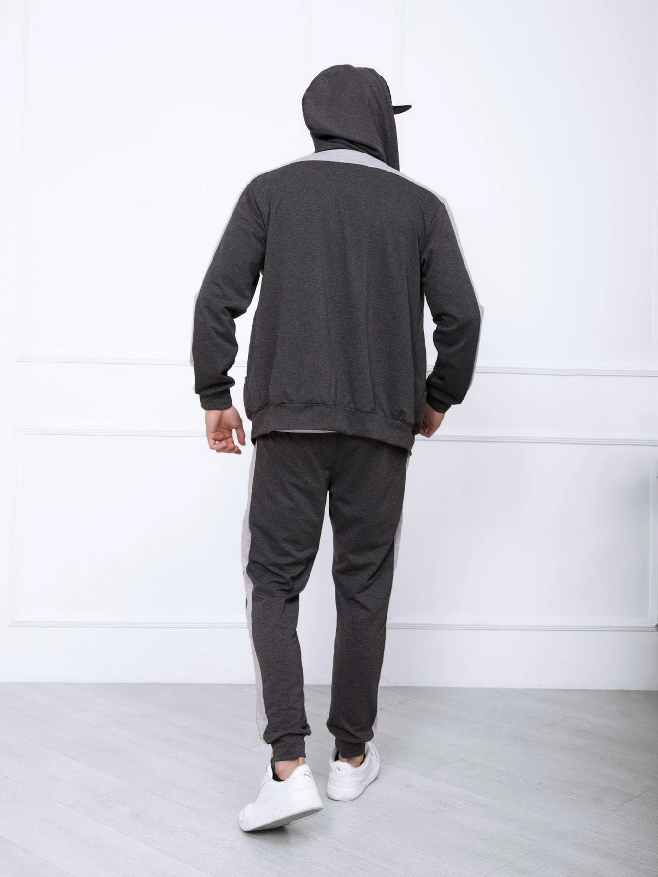 Костюмы ISSA Plus модель GN-422_darkgreygrey Костюмы ISSA Plus модель GN-422_darkgreygrey Фото