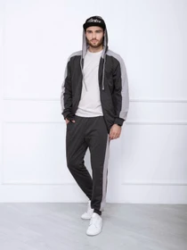 Костюмы ISSA Plus модель GN-422_darkgreygrey Фото