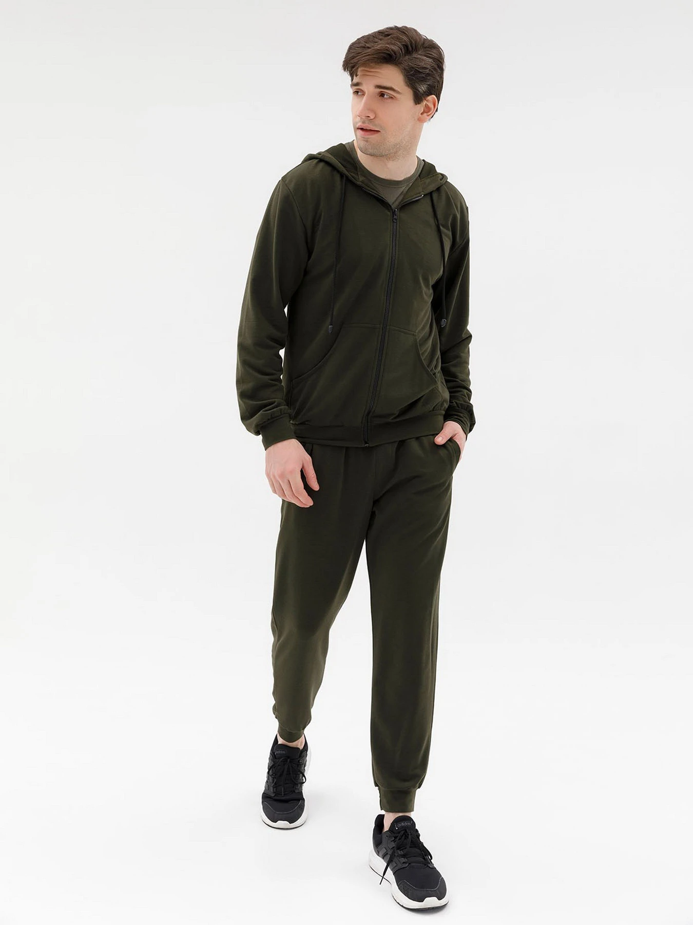 Костюмы ISSA Plus модель GN-430_khaki Фото