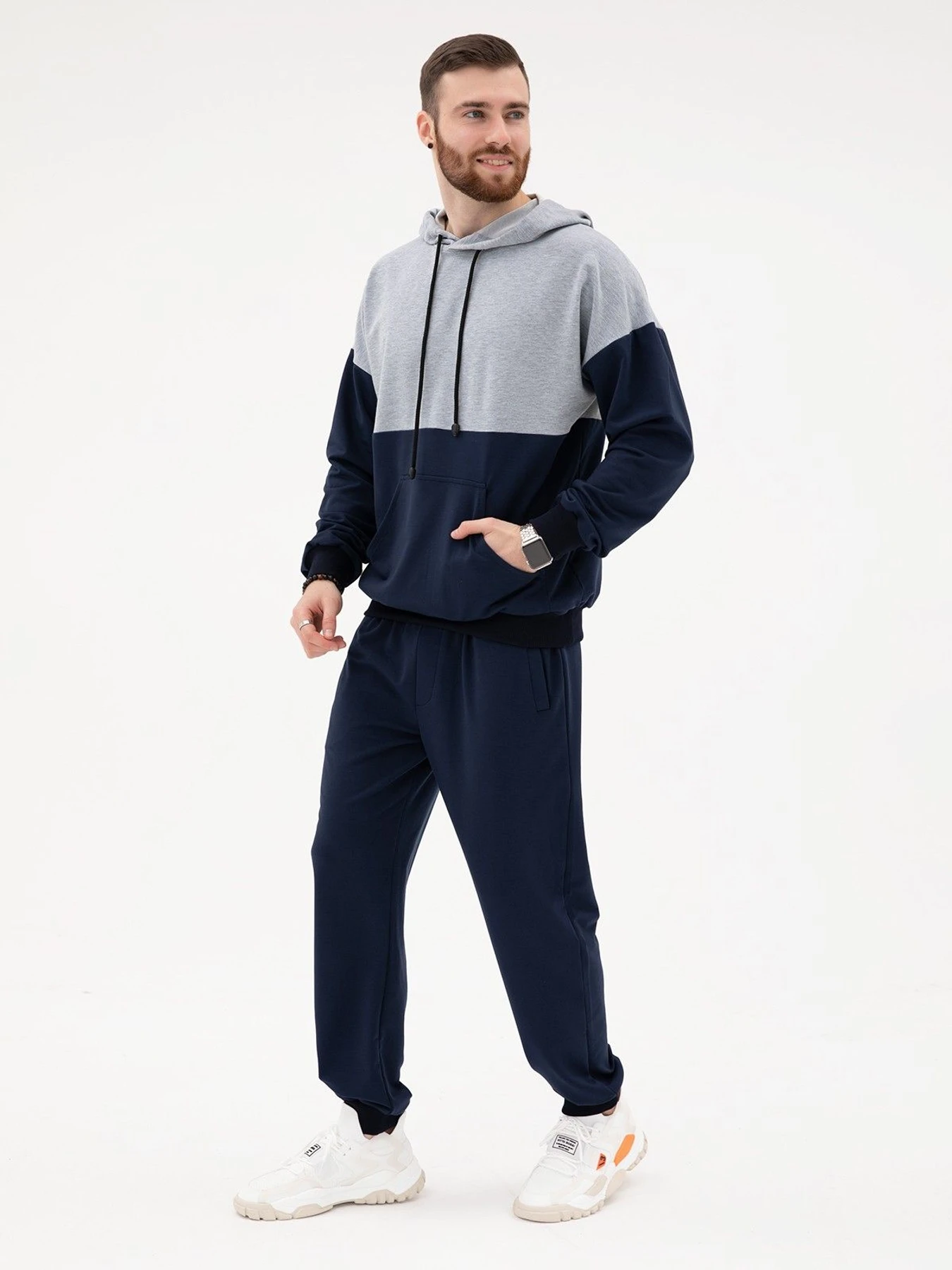 Костюми ISSA Plus модель GN-431_blue Костюми ISSA Plus модель GN-431_blue Фото