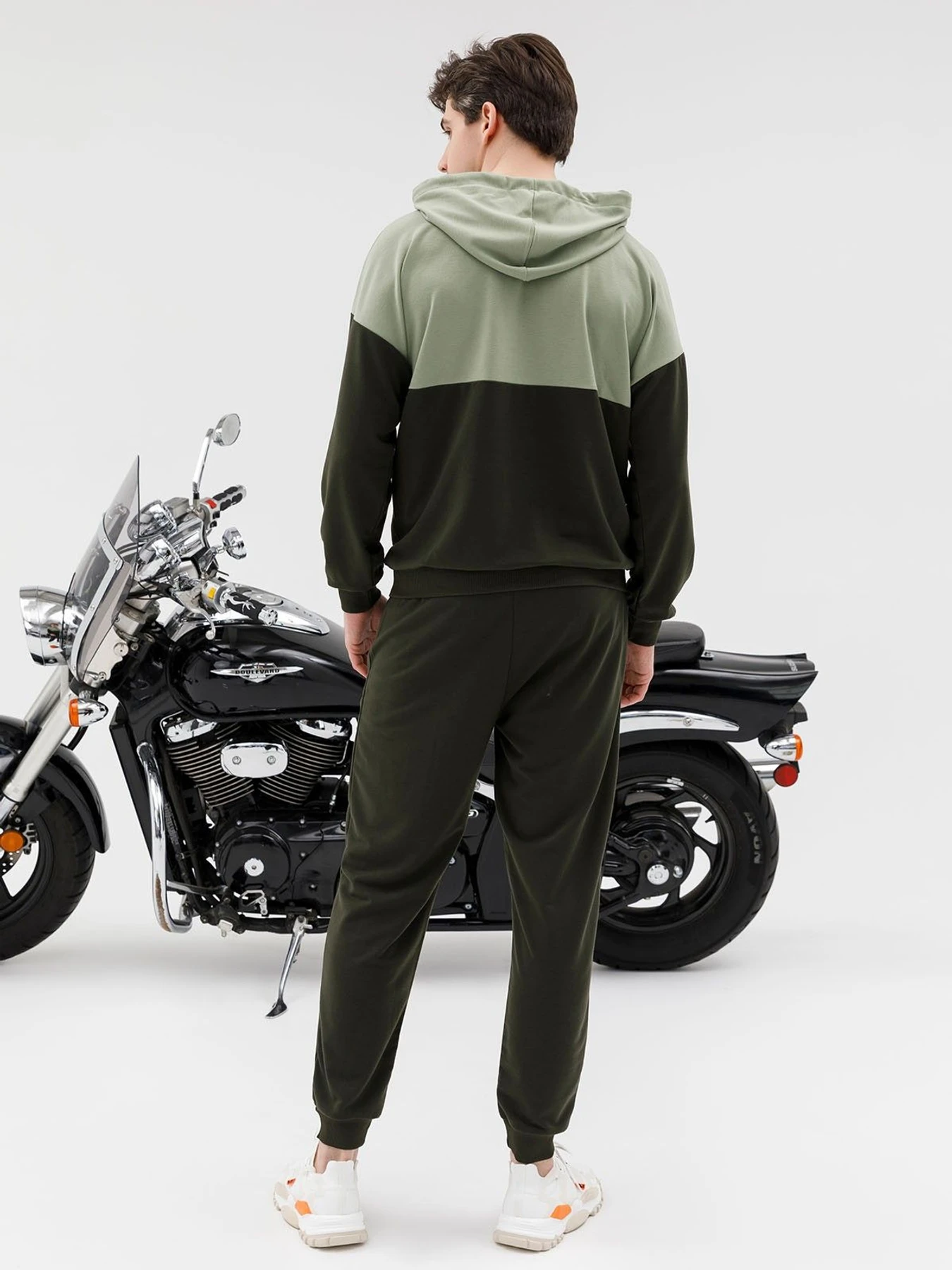 Костюми ISSA Plus модель GN-431_khaki Фото
