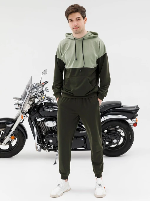 Костюми ISSA Plus модель GN-431_khaki Фото