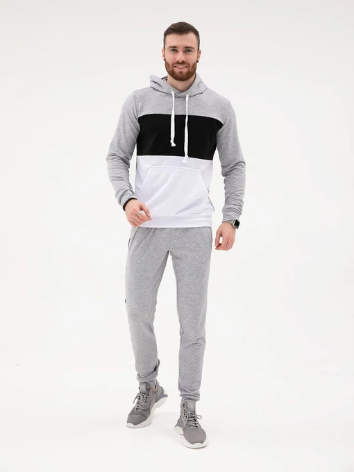 Костюми ISSA Plus модель SG-16_greyblack Фото