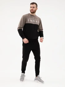 Костюми ISSA Plus модель SG-19_blackkhaki Фото