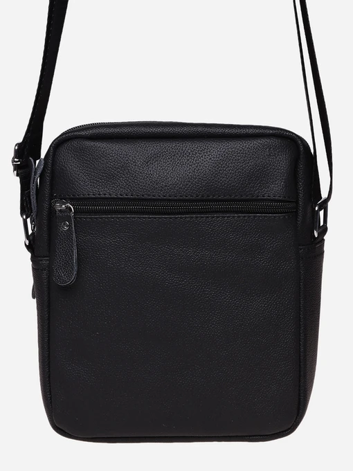 Сумки Borsa Leather модель K13923-black Фото