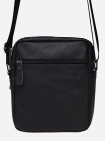 Сумки Borsa Leather модель K13923-black Фото