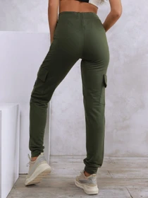 Брюки ISSA Plus модель 9980_khaki Фото