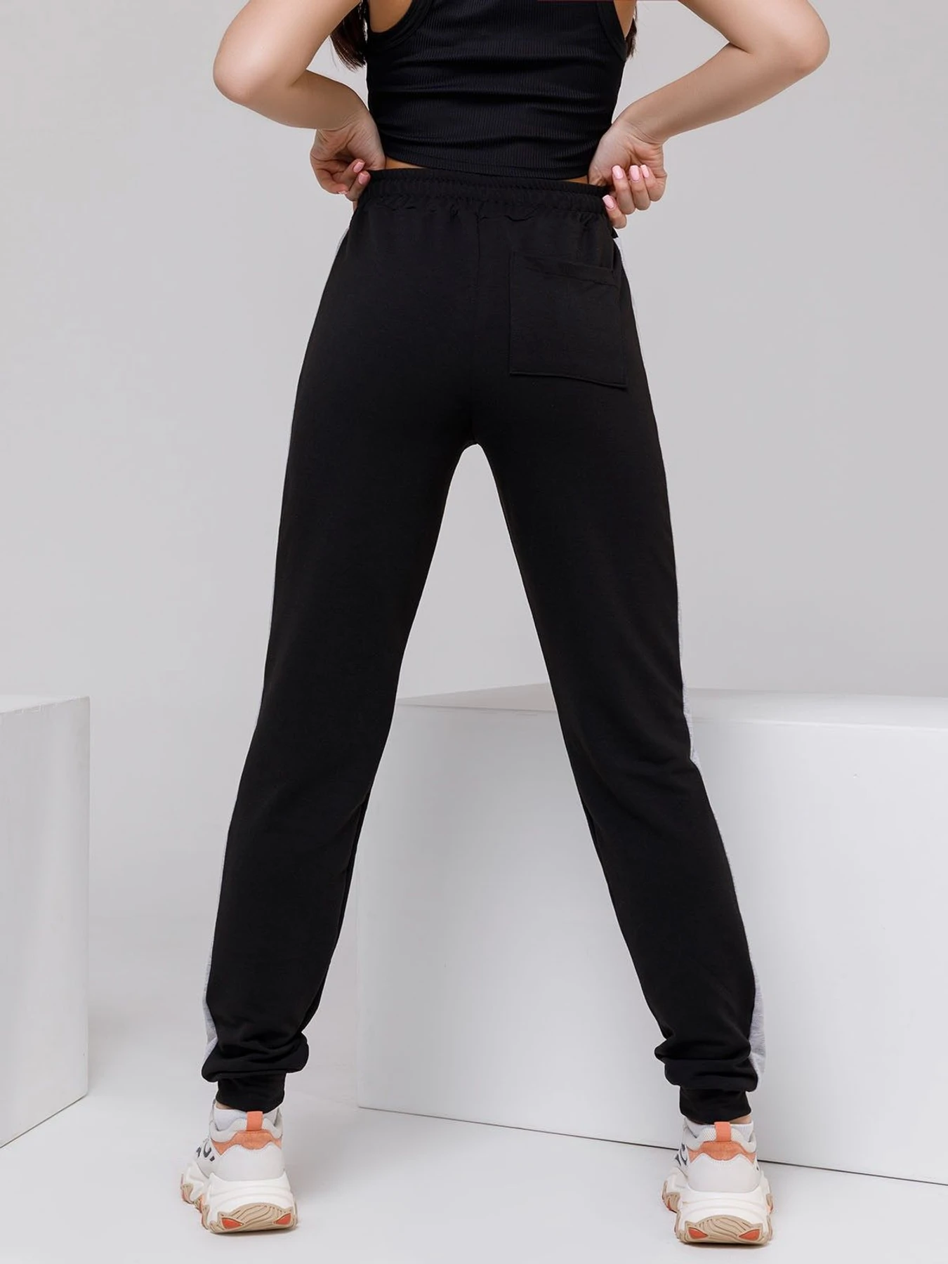 Штани ISSA Plus модель 11502_black Фото