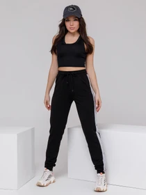 Штани ISSA Plus модель 11502_black Фото