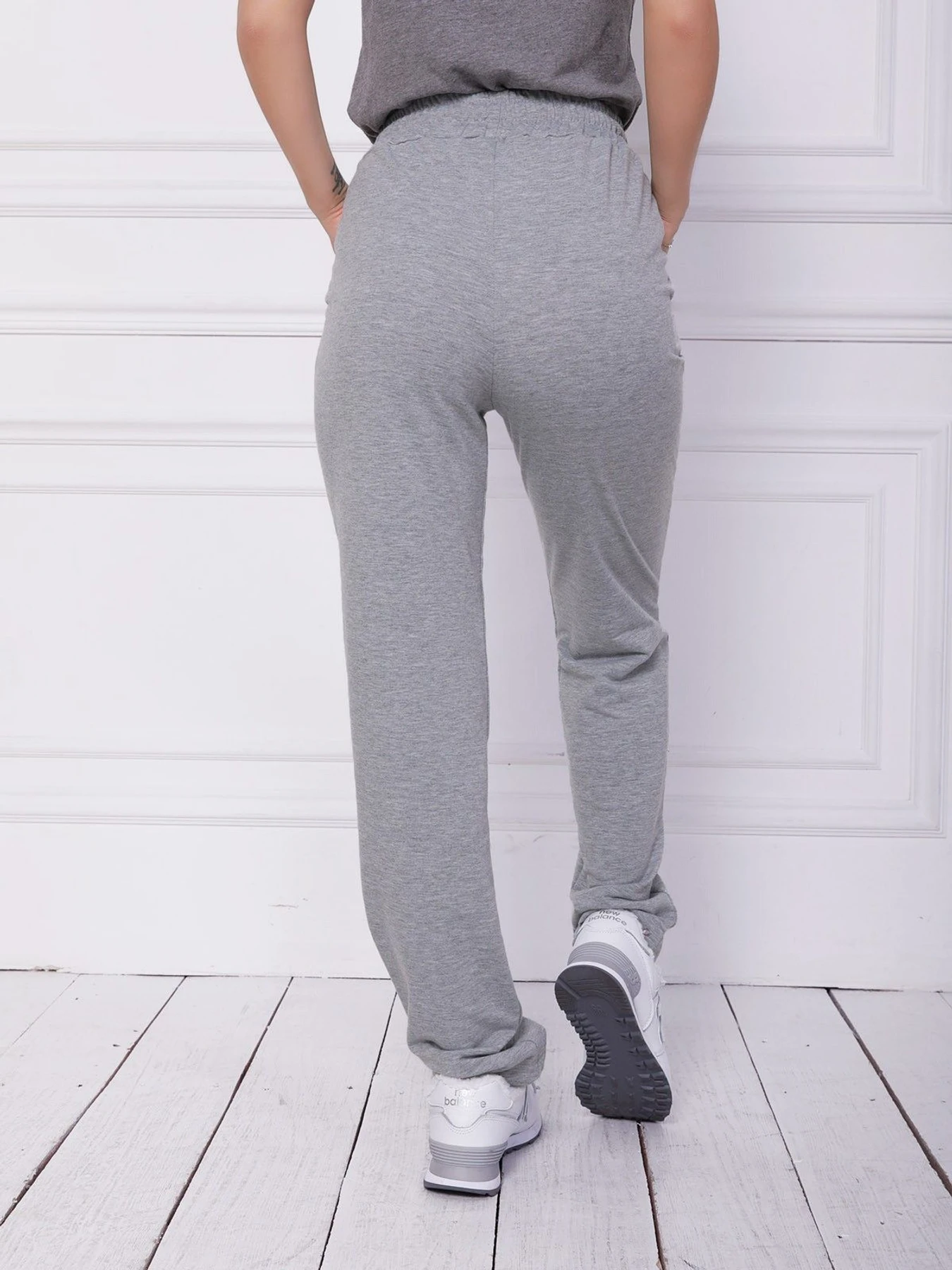 Штани ISSA Plus модель 12200_lightgray Фото