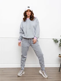 Штани ISSA Plus модель 12264_lightgray Фото