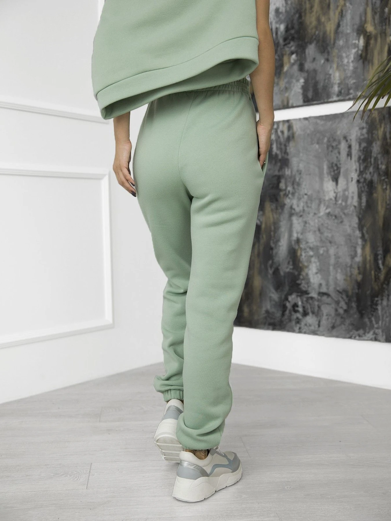 Штани ISSA Plus модель 12272_mint Фото