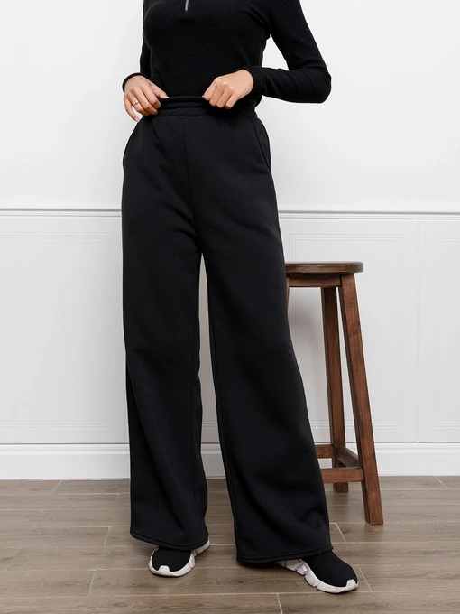 Брюки ISSA Plus модель 12312_black Фото