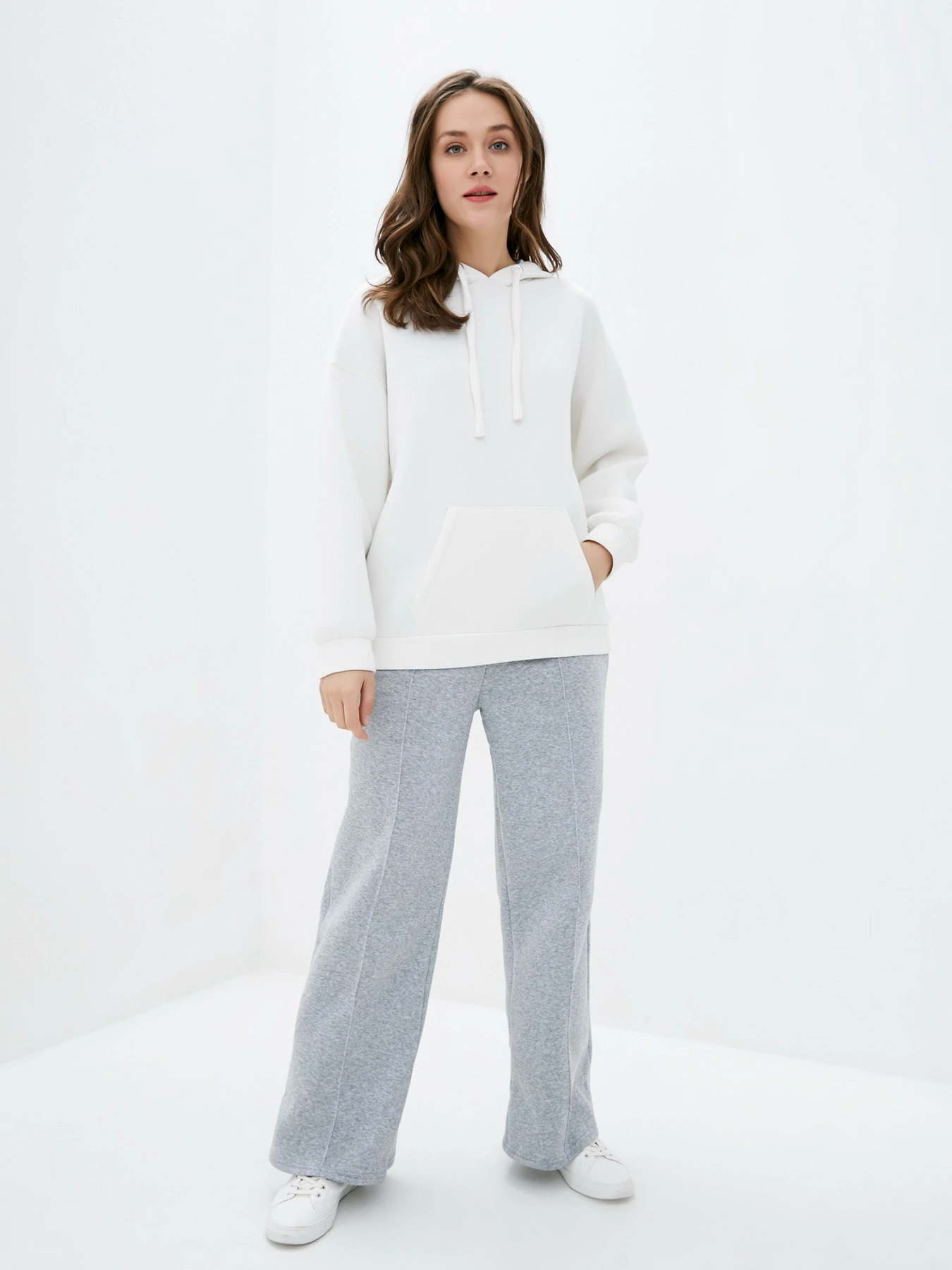 Брюки ISSA Plus модель 12312A_grey Брюки ISSA Plus модель 12312A_grey Фото