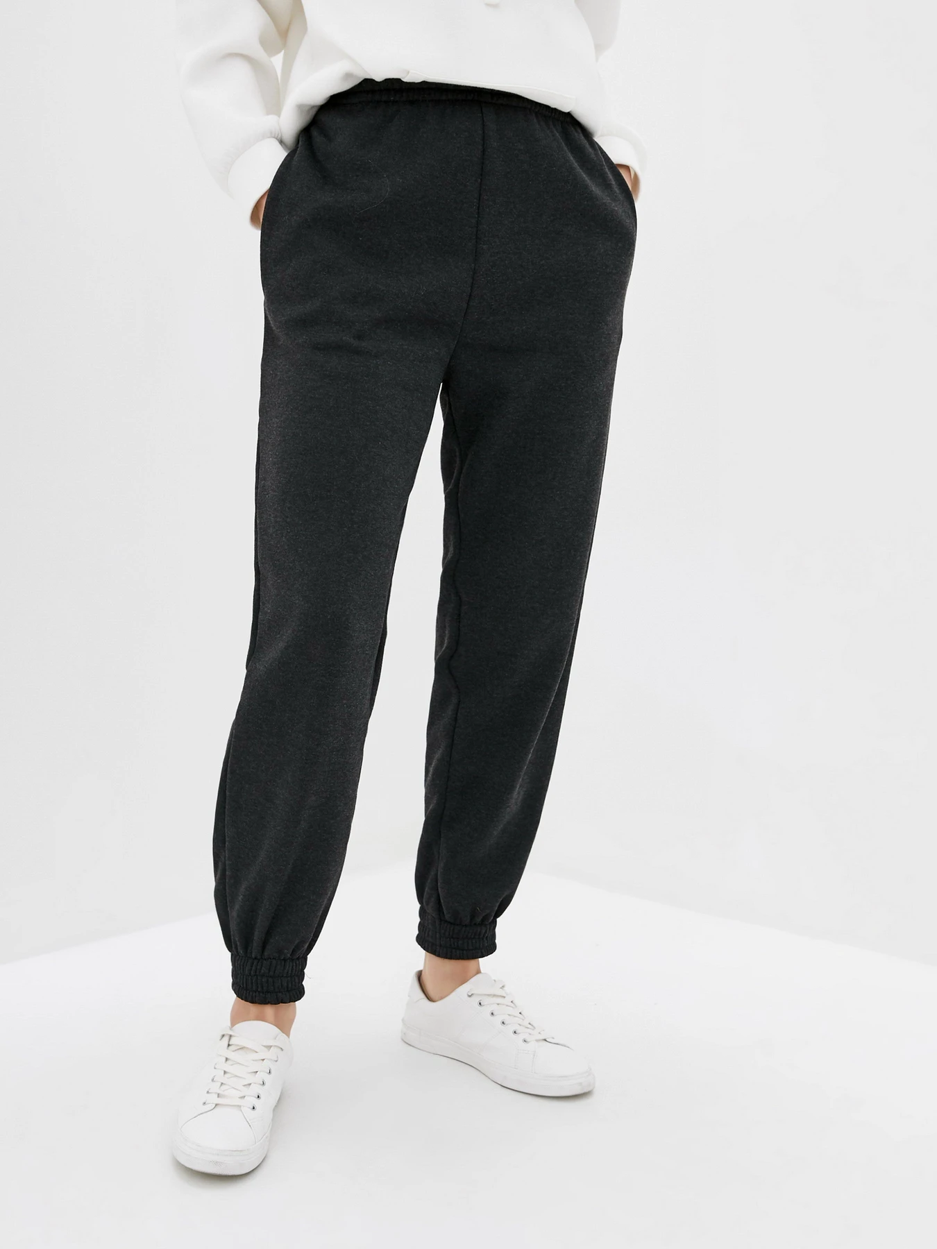 Штани ISSA Plus модель 12330_darkgray Фото