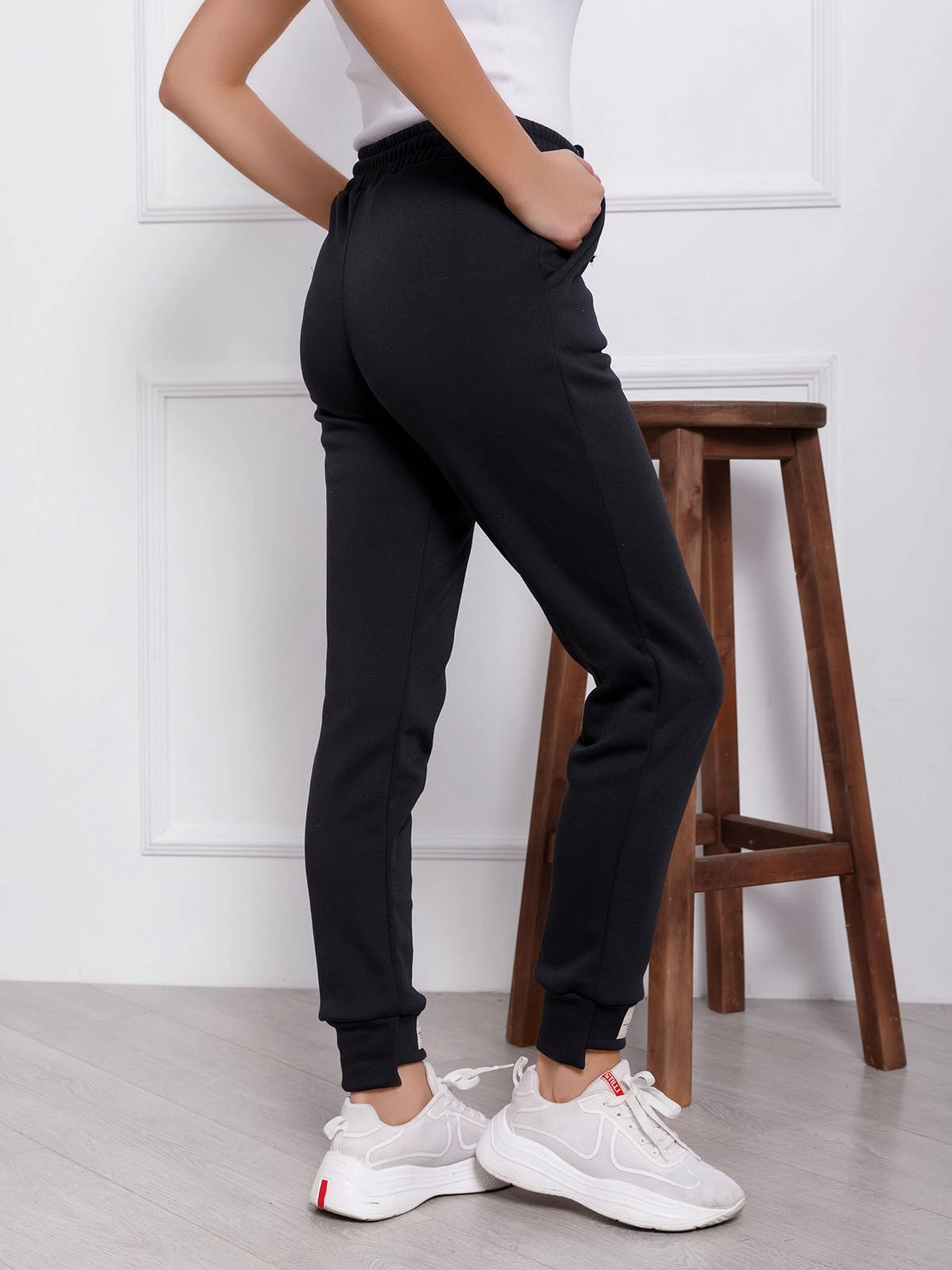 Брюки ISSA Plus модель 12340_black Фото