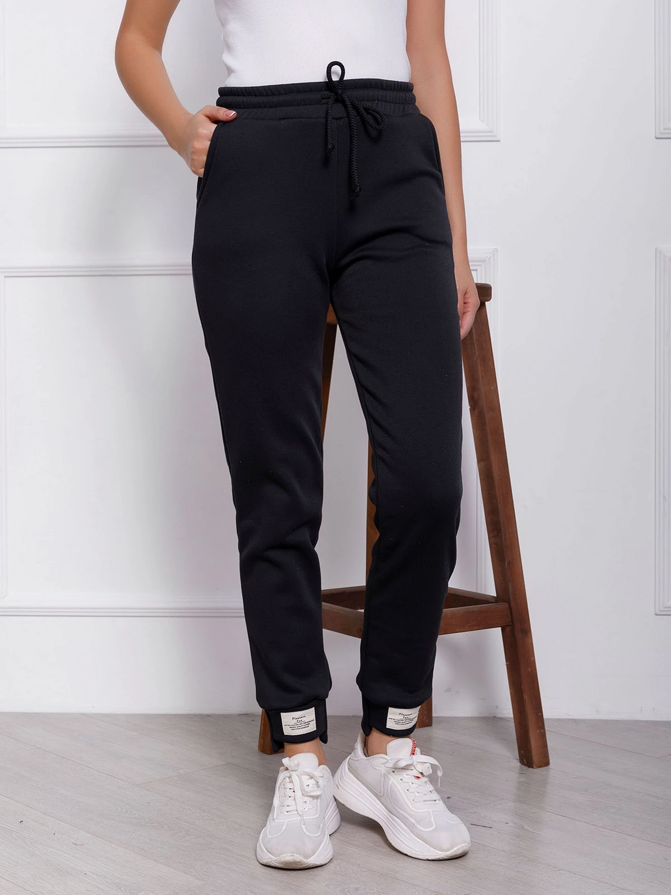 Брюки ISSA Plus модель 12340_black Фото