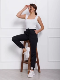 Брюки ISSA Plus модель 12340_black Фото