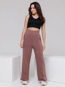 Брюки ISSA Plus модель 12398_brown Фото