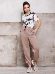 Штани ISSA Plus модель 12433_beige Фото