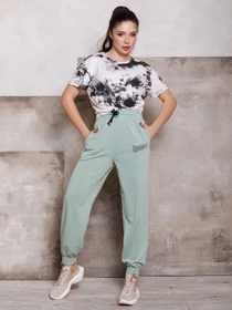 Штани ISSA Plus модель 12433_mint Фото