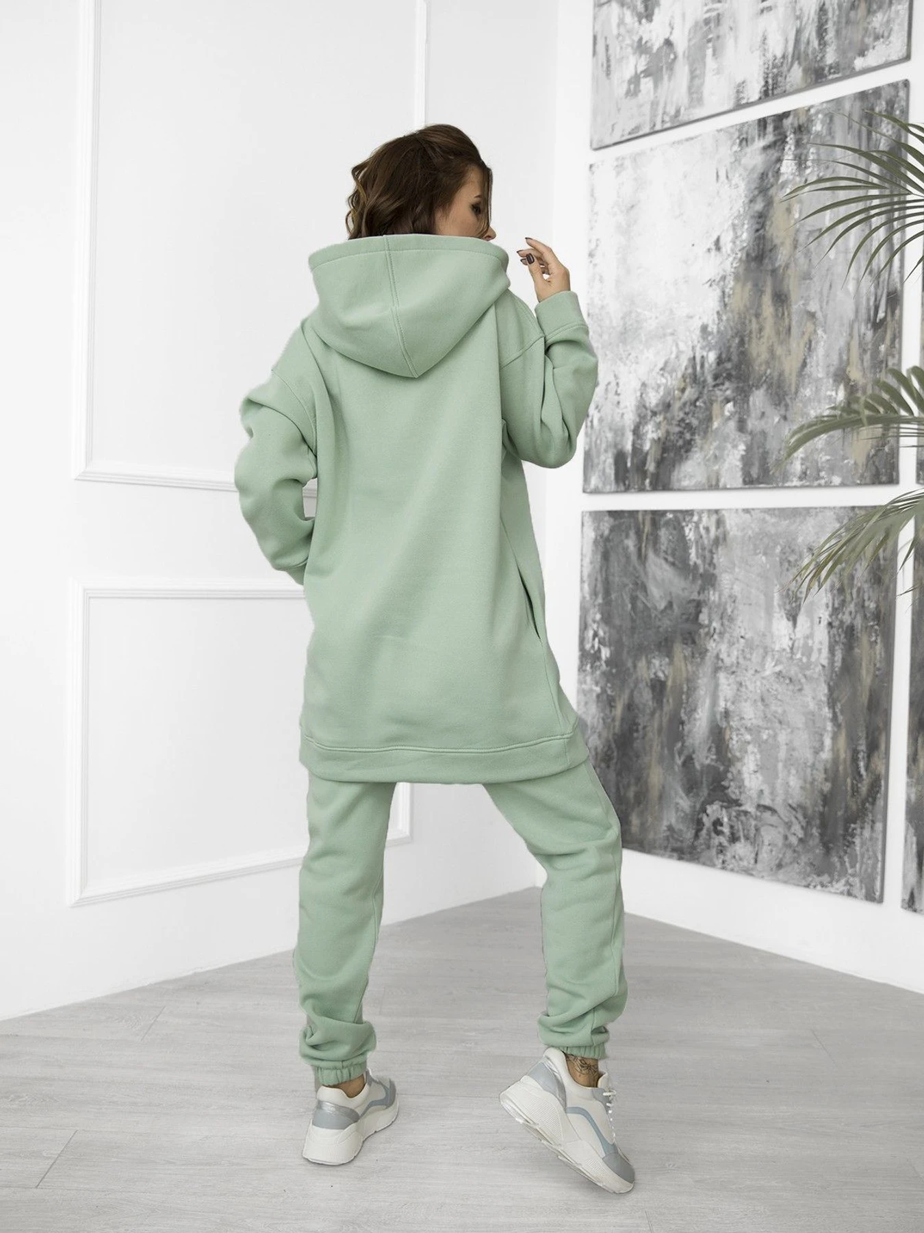 Костюмы ISSA Plus модель 12274_mint Костюмы ISSA Plus модель 12274_mint Фото