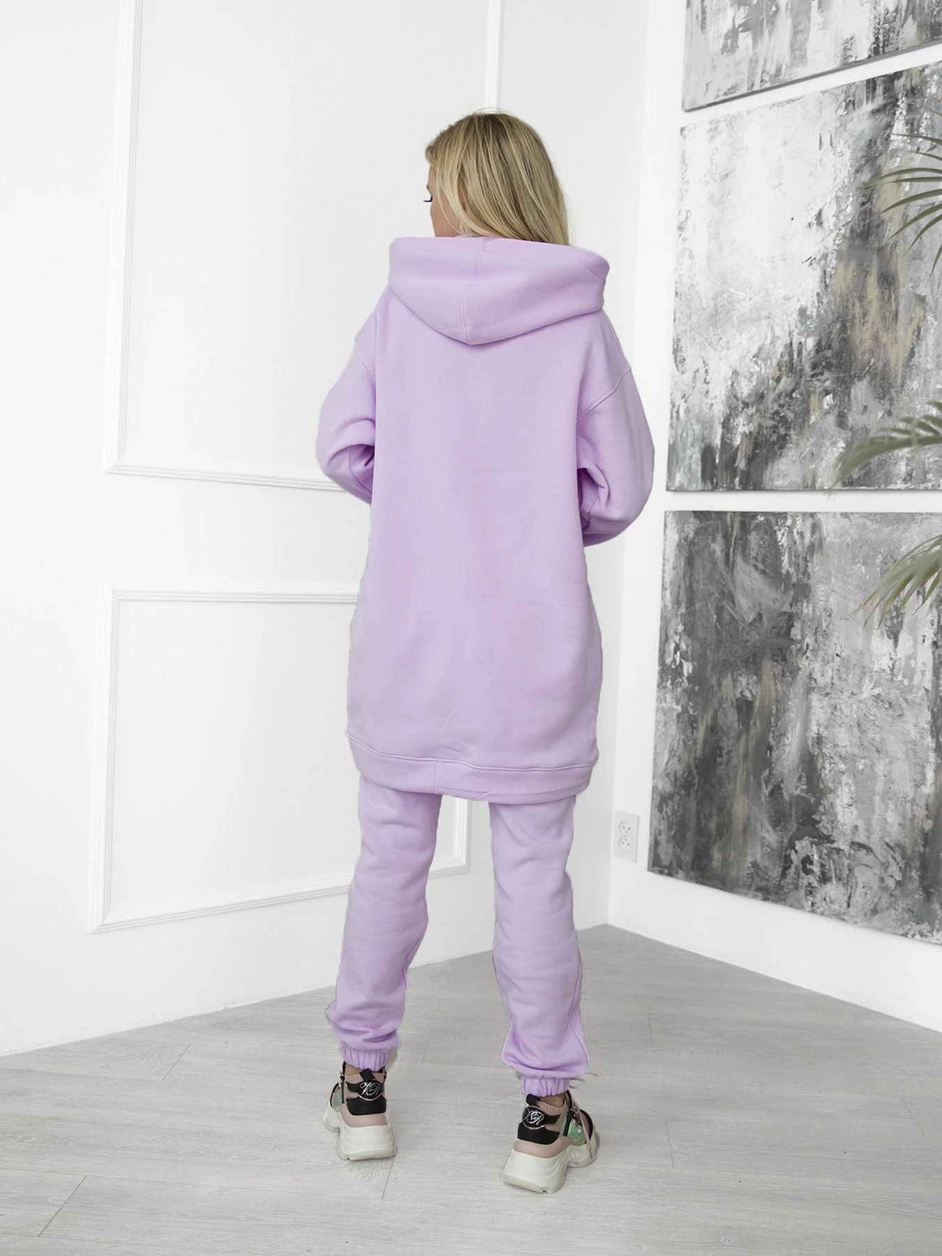 Костюмы ISSA Plus модель 12274_lilac Костюмы ISSA Plus модель 12274_lilac Фото