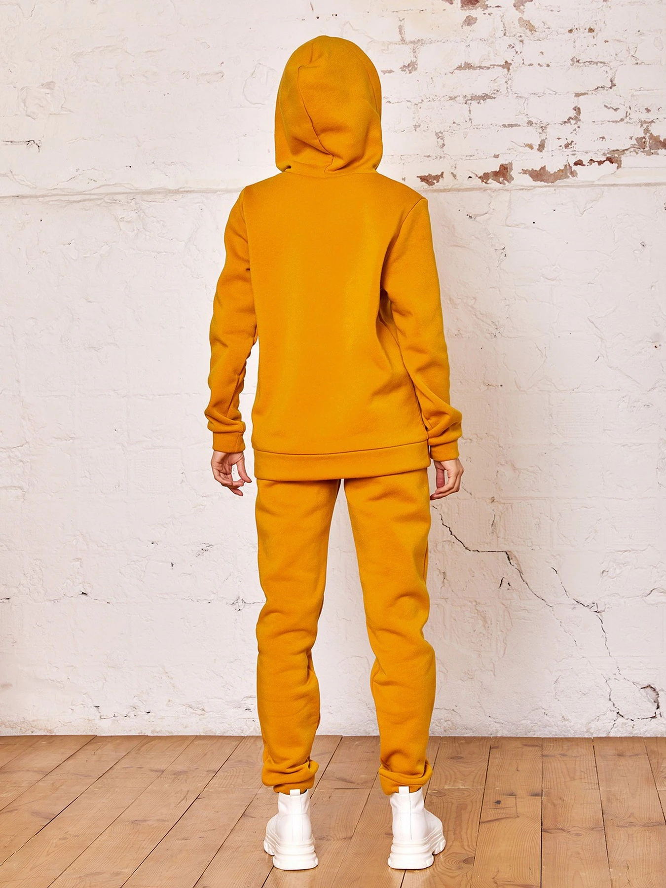 Костюми ISSA Plus модель 12296_mustard Костюми ISSA Plus модель 12296_mustard Фото