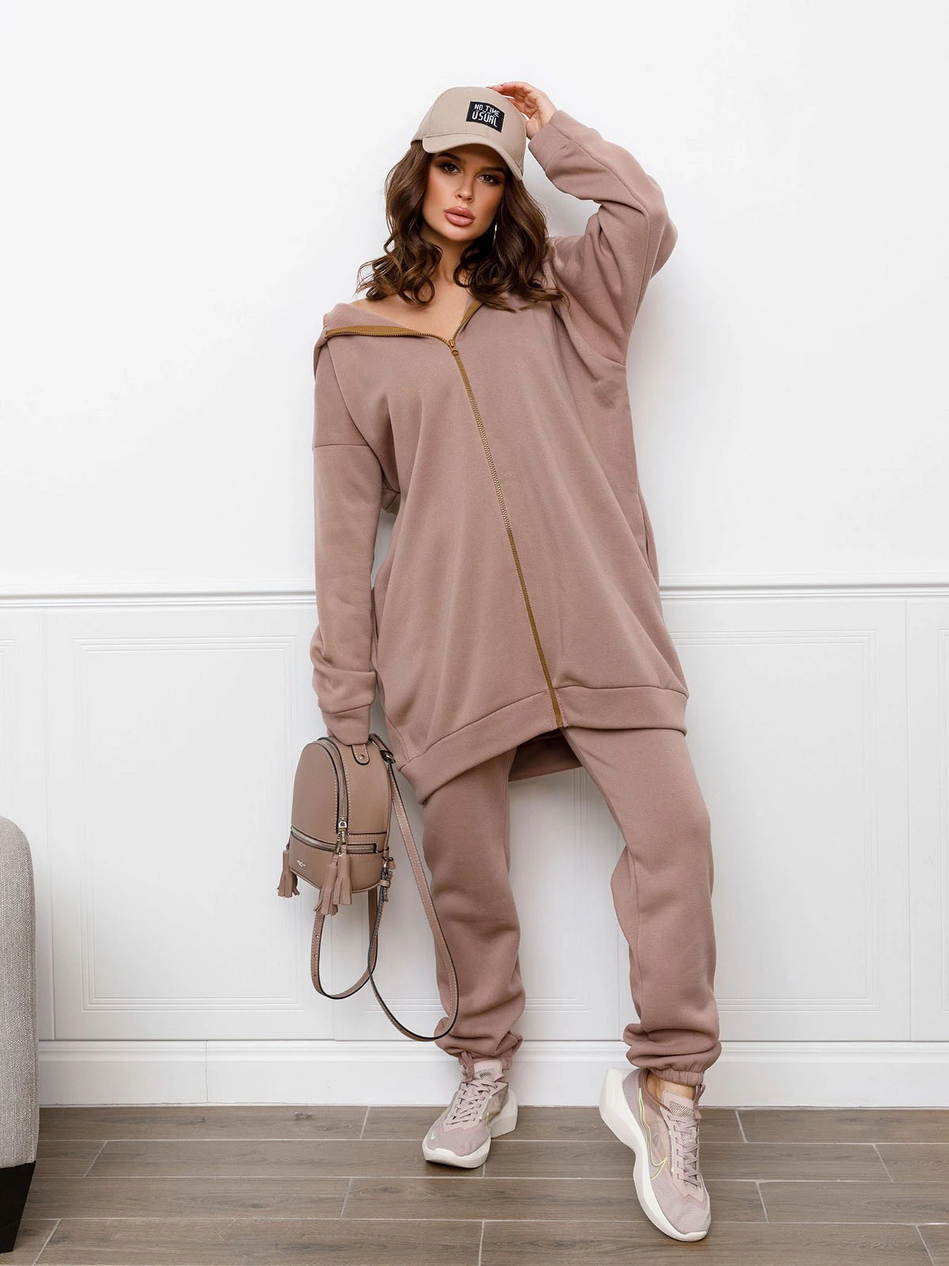 Костюми ISSA Plus модель 12298_beige Костюми ISSA Plus модель 12298_beige Фото