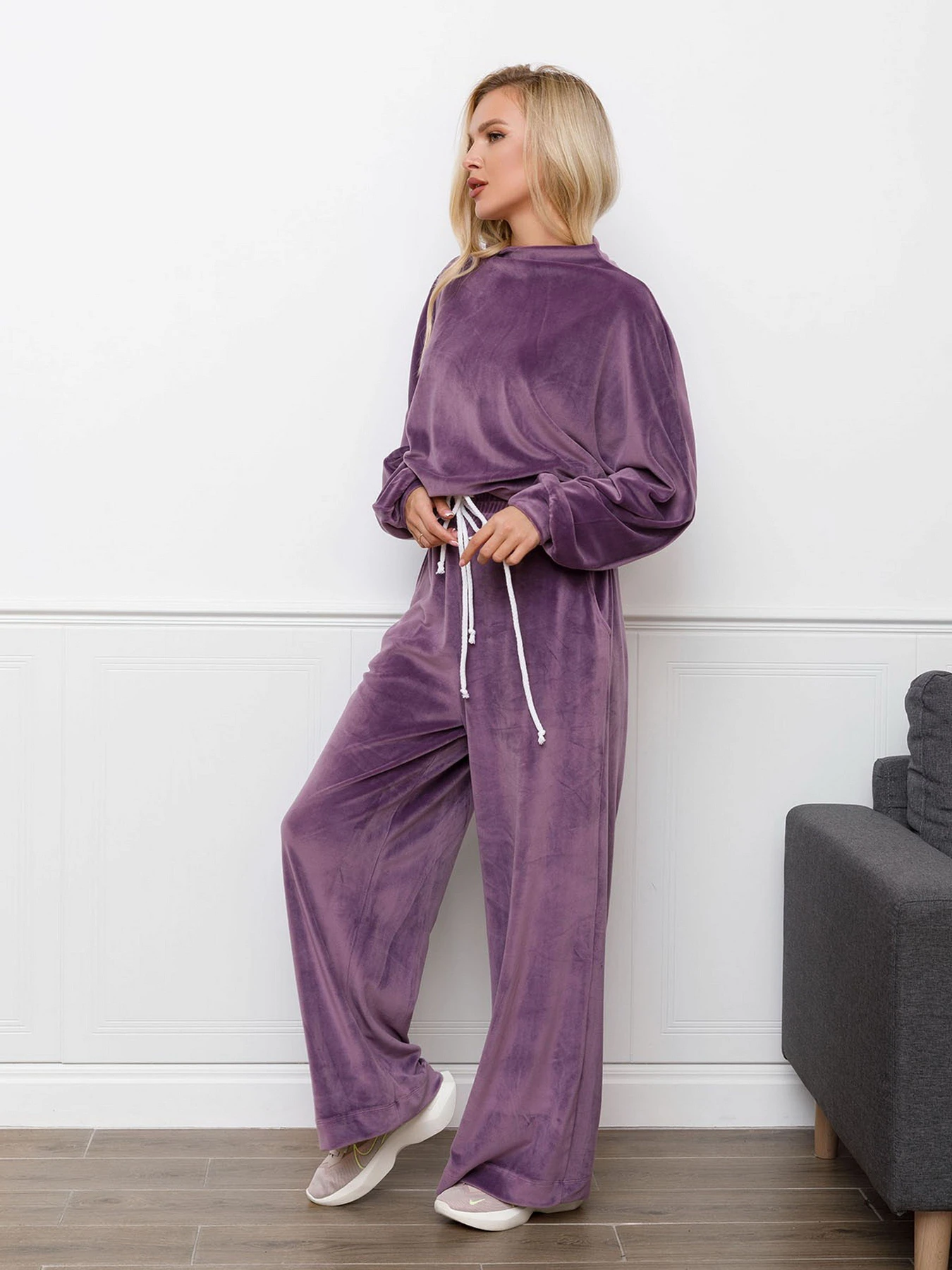 Костюмы ISSA Plus модель 12309_lilac Костюмы ISSA Plus модель 12309_lilac Фото