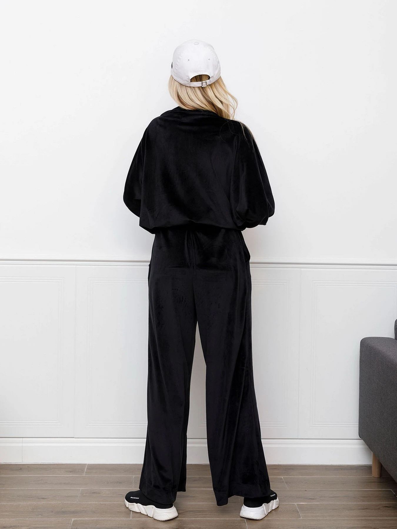 Костюмы ISSA Plus модель 12309_black Костюмы ISSA Plus модель 12309_black Фото