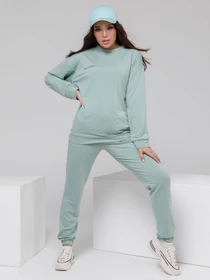 Костюмы ISSA Plus модель 12497_mint Фото