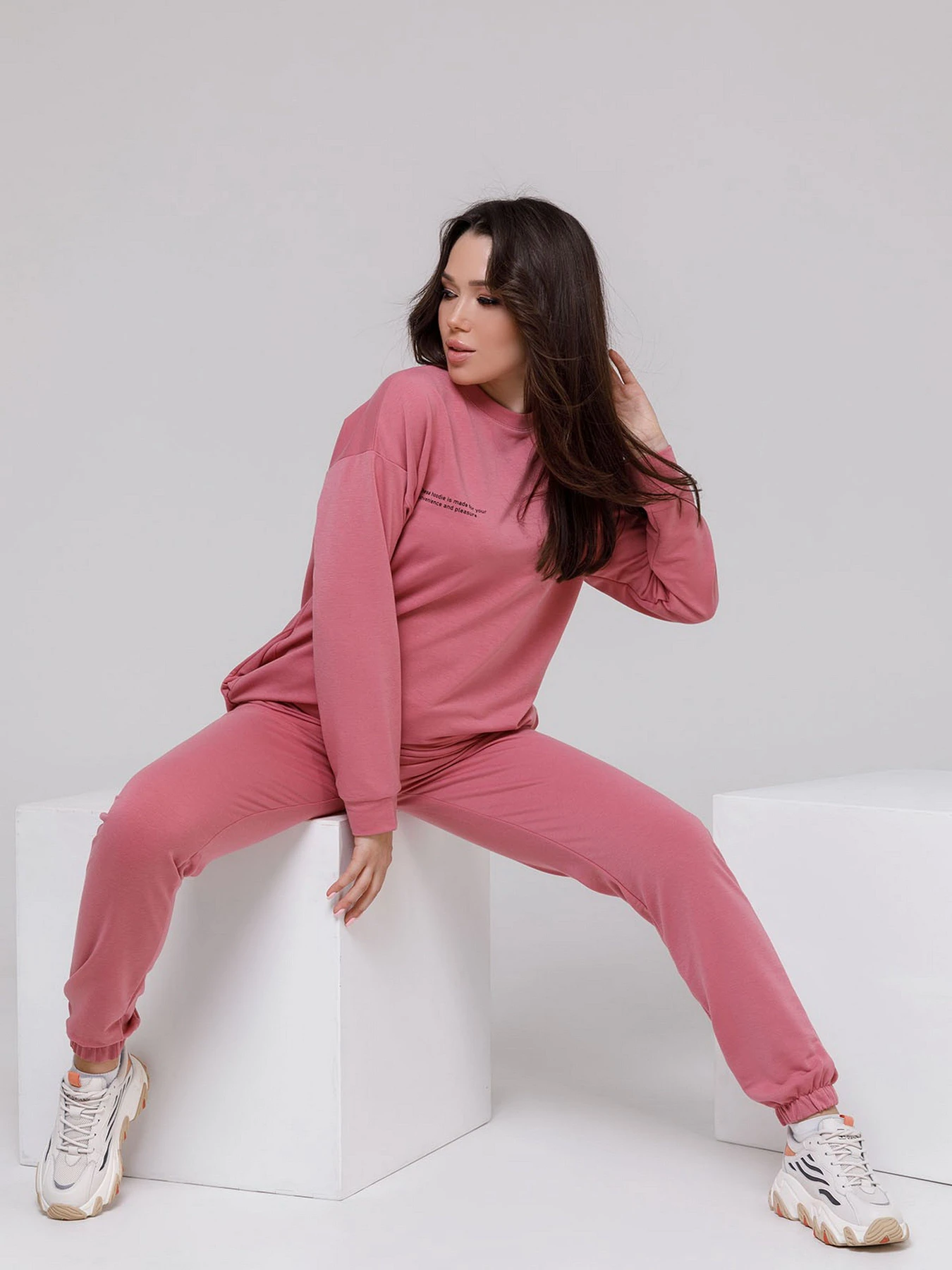Костюмы ISSA Plus модель 12497_pink Фото
