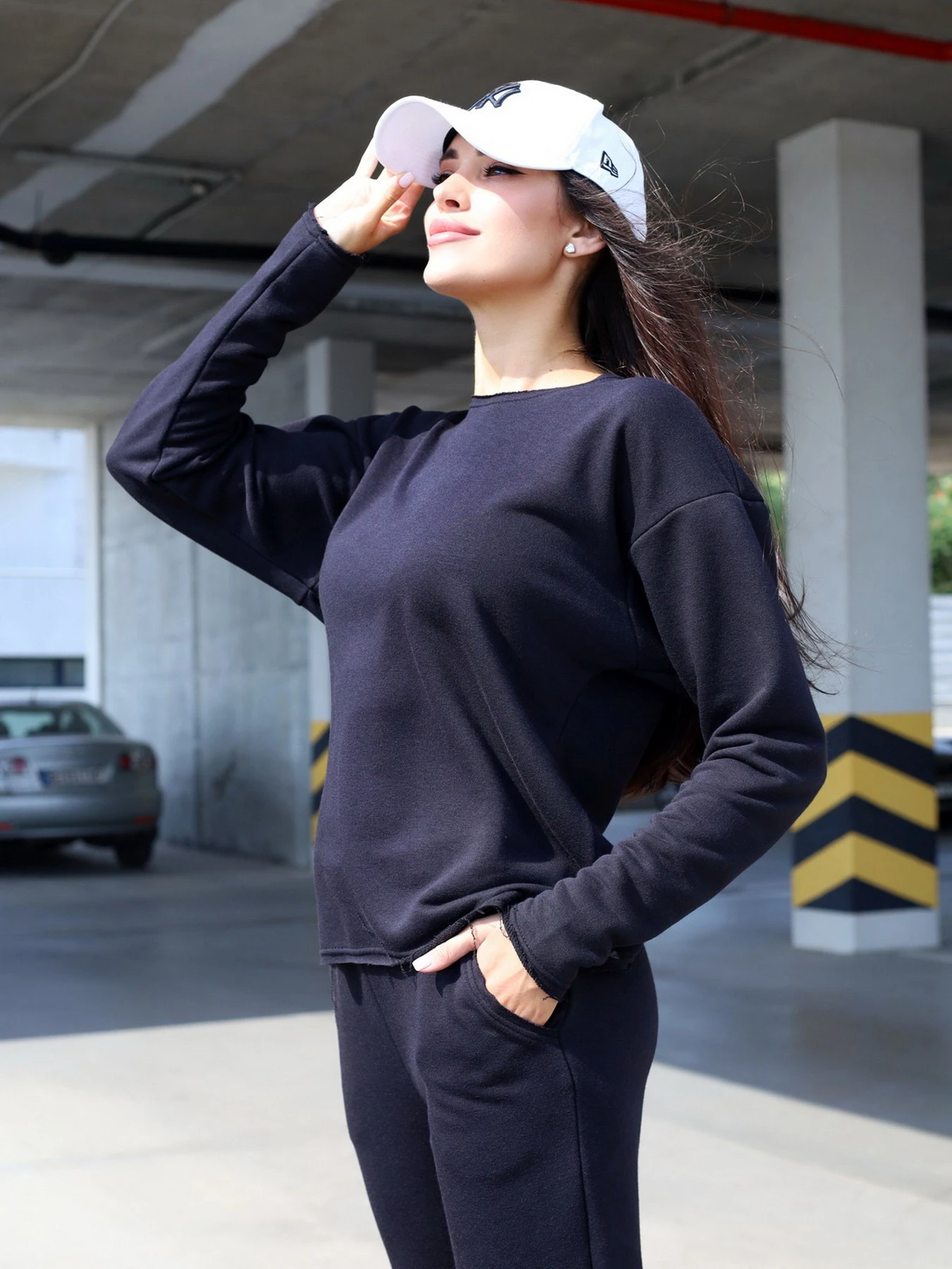 Костюмы ISSA Plus модель 12847_black Костюмы ISSA Plus модель 12847_black Фото