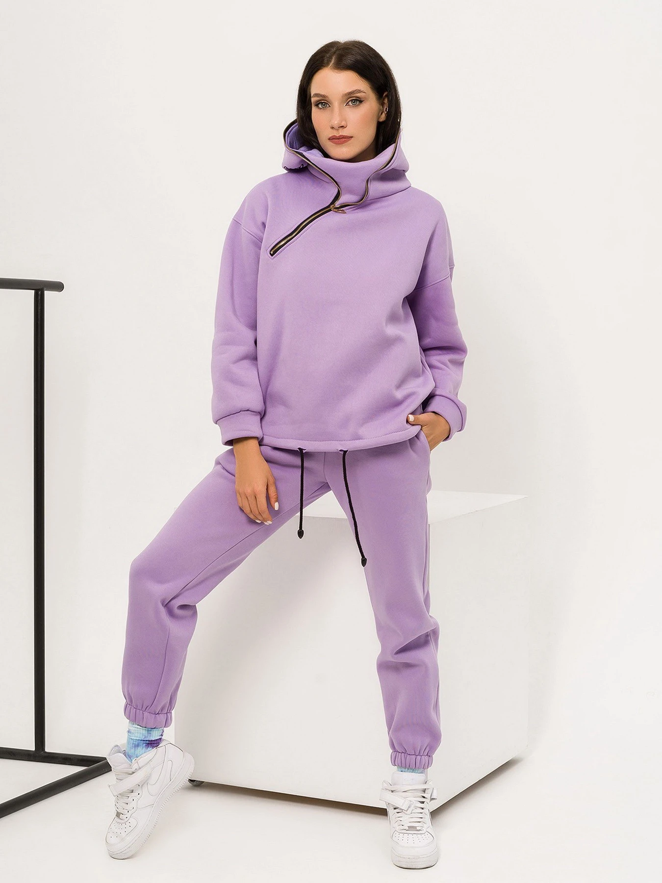 Костюмы ISSA Plus модель 12960_lilac Костюмы ISSA Plus модель 12960_lilac Фото