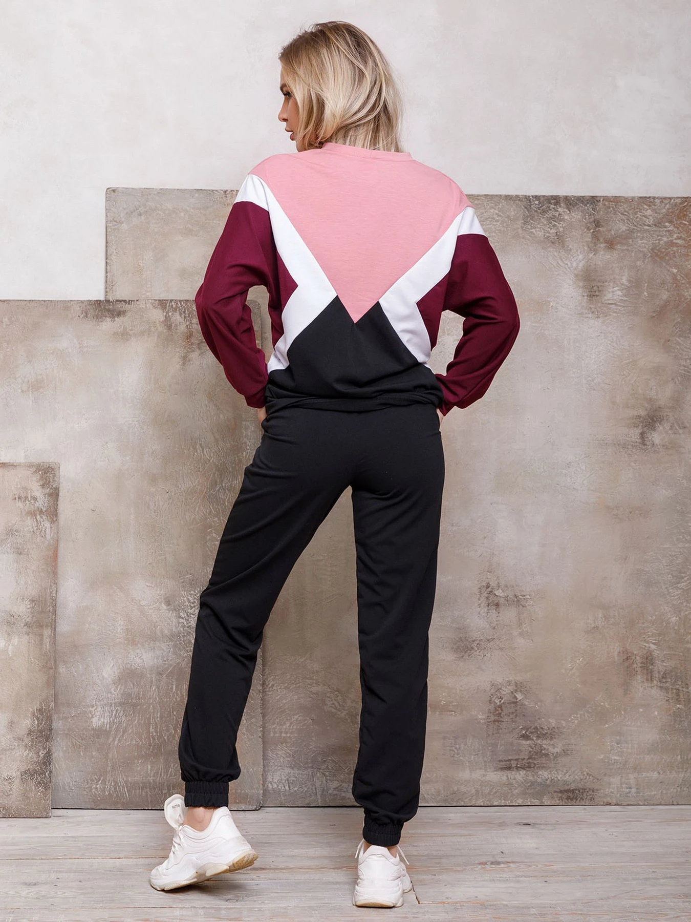 Костюми ISSA Plus модель SA-107_blackburgundy Фото