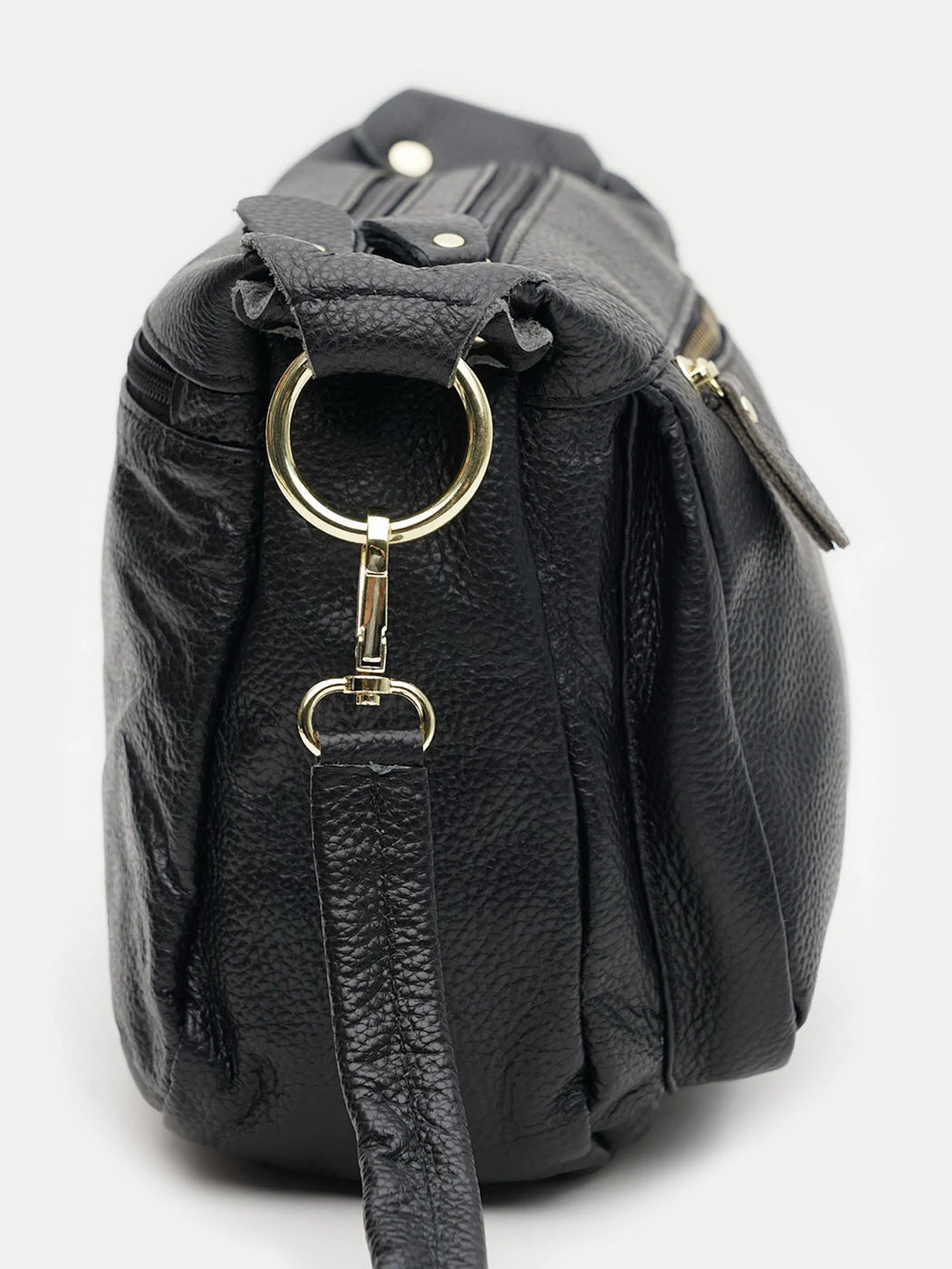 Сумки Borsa Leather модель K1bb301bl-black Фото