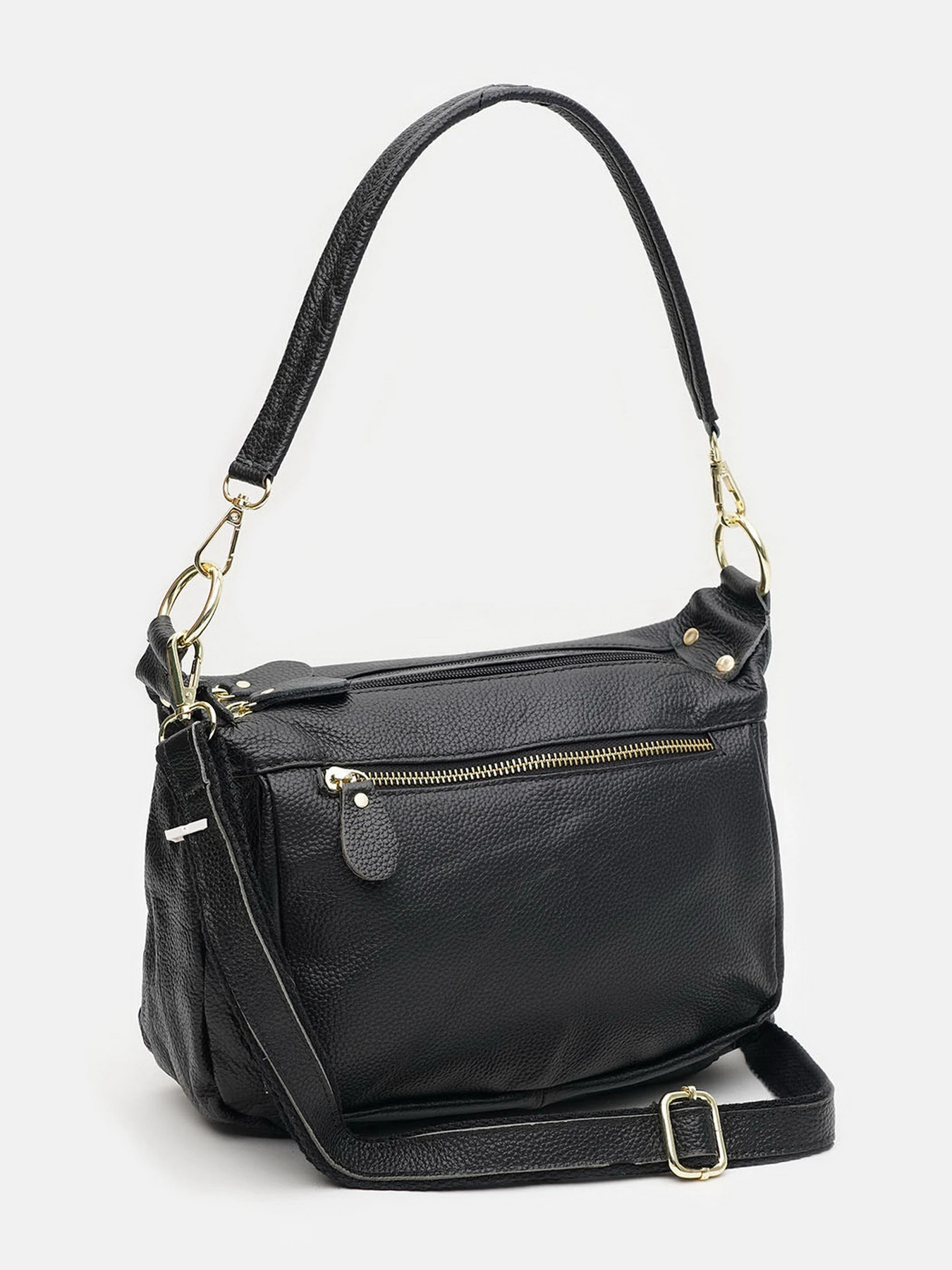 Сумки Borsa Leather модель K1bb301bl-black Фото