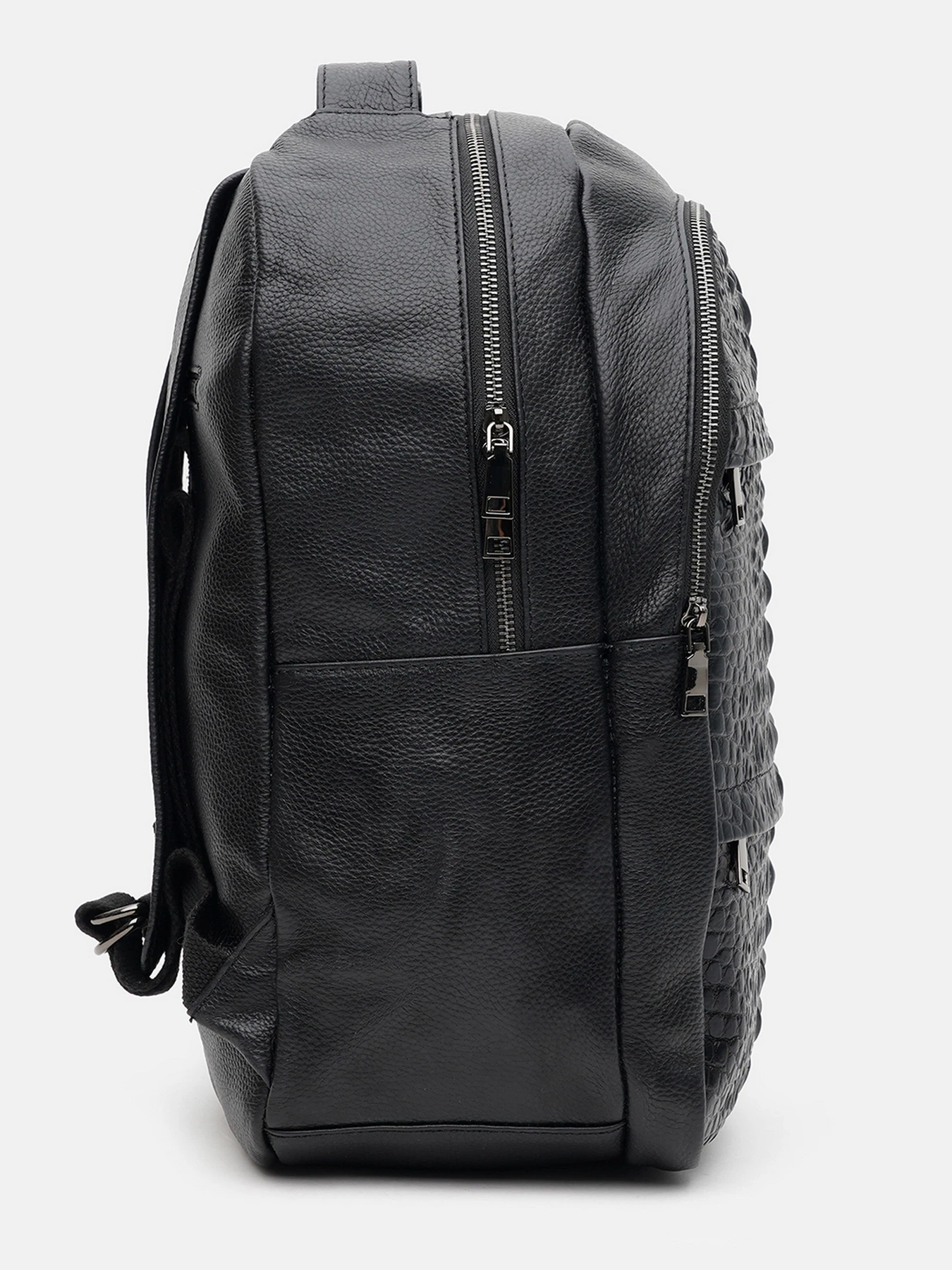 Рюкзаки Borsa Leather модель k1333-black Рюкзаки Borsa Leather модель k1333-black Фото