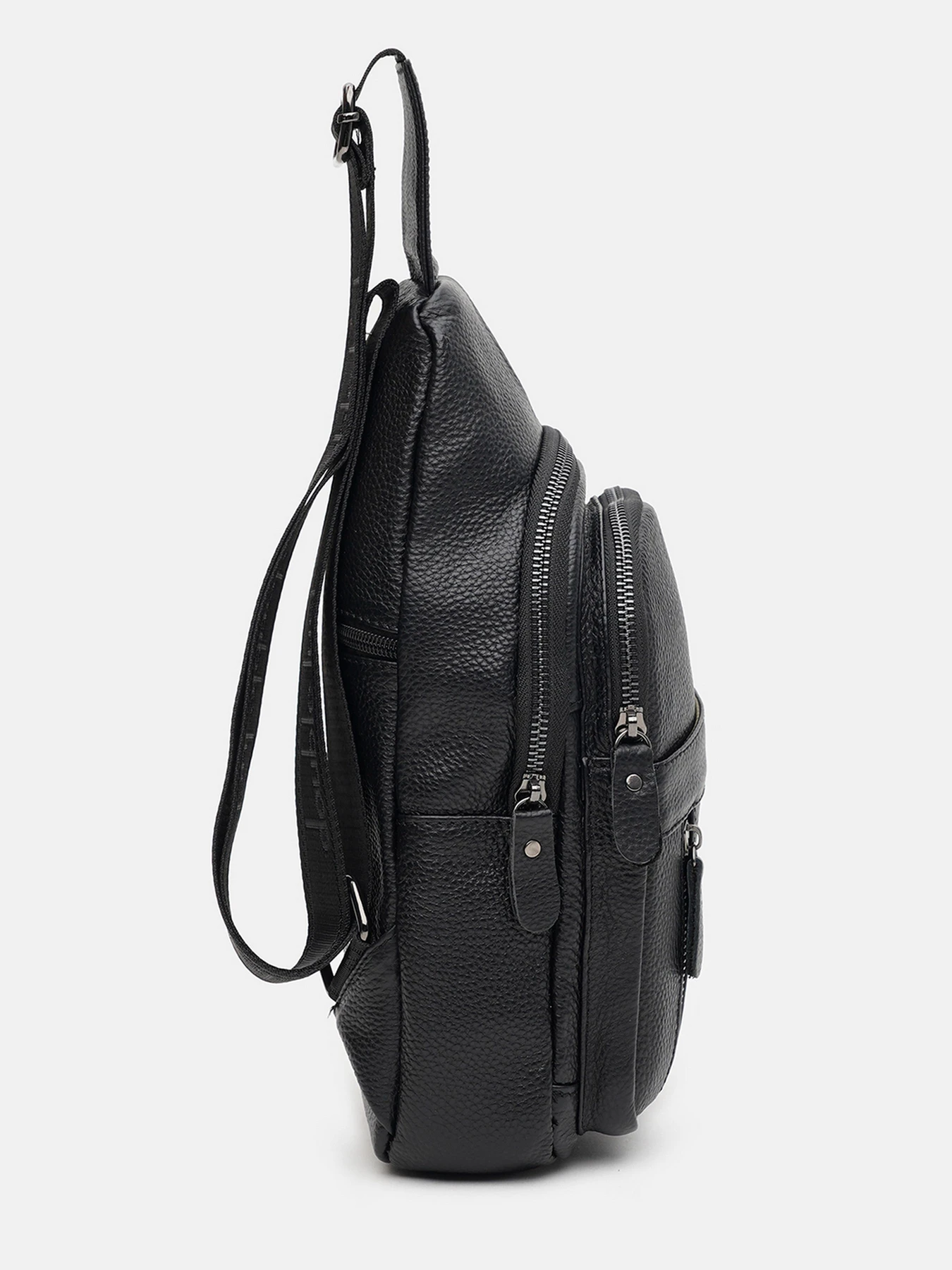 Рюкзаки Borsa Leather модель k1338-black Рюкзаки Borsa Leather модель k1338-black Фото