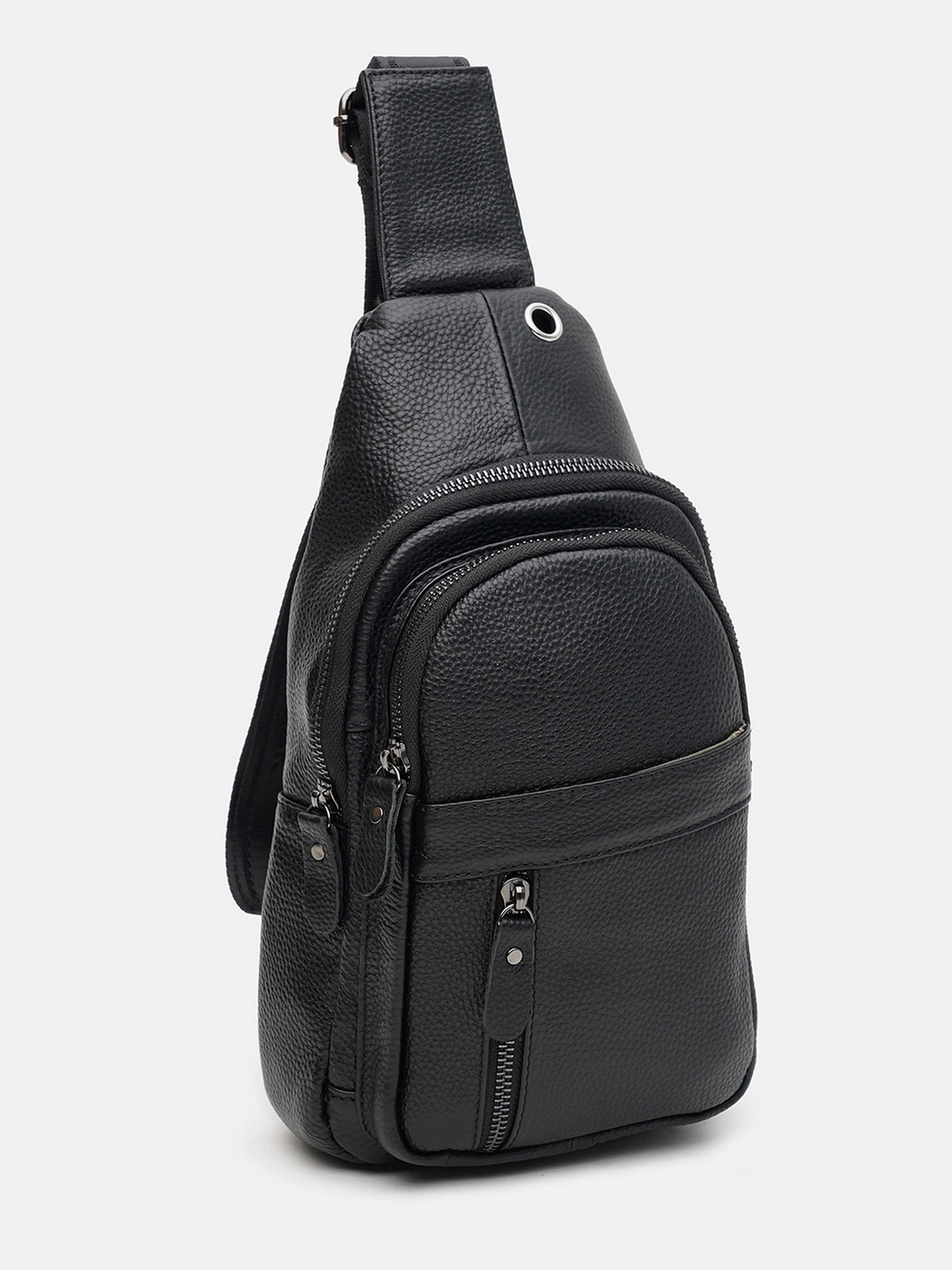Рюкзаки Borsa Leather модель k1338-black Рюкзаки Borsa Leather модель k1338-black Фото