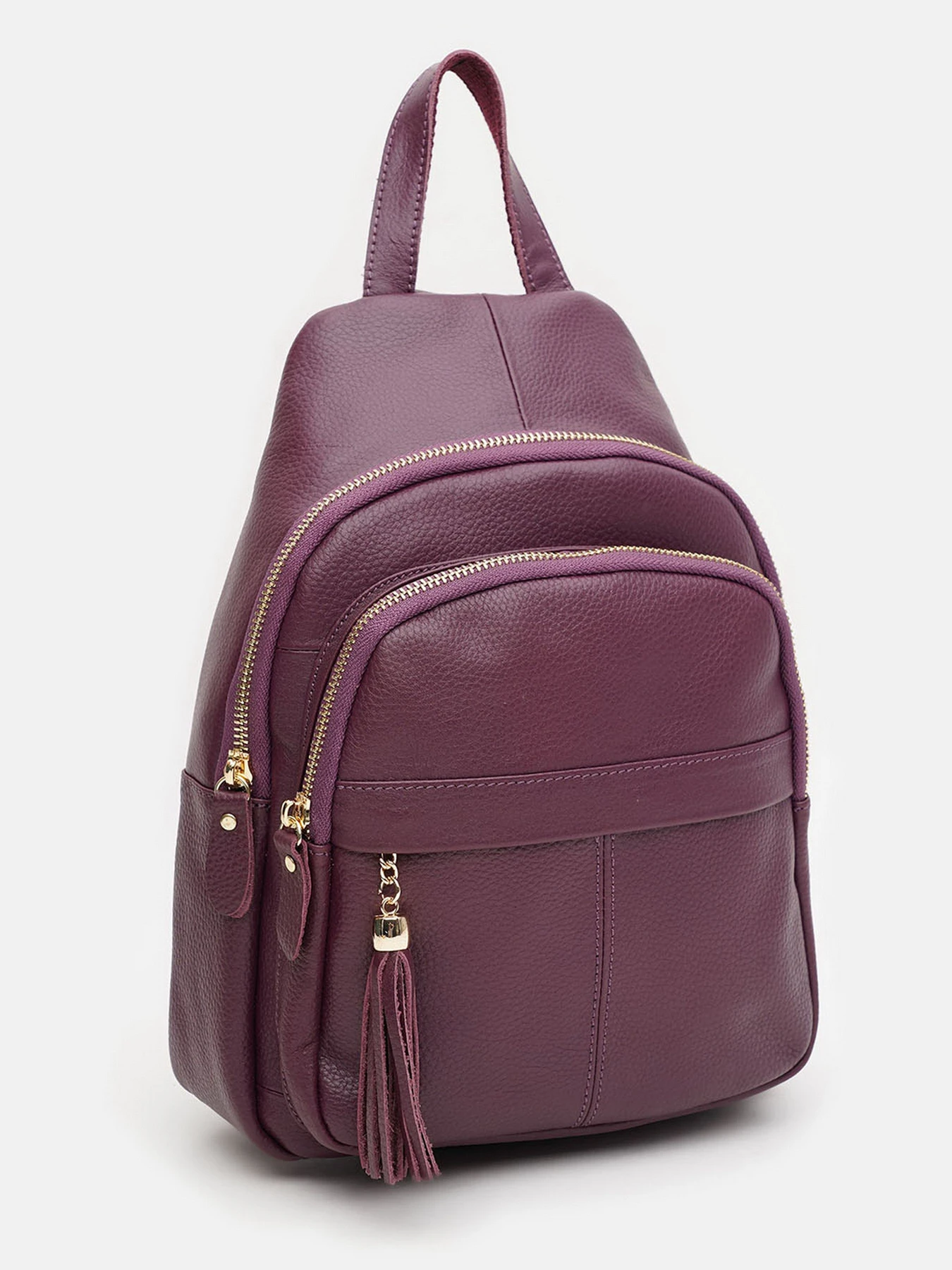 Рюкзаки Borsa Leather модель K11032v-violet Фото